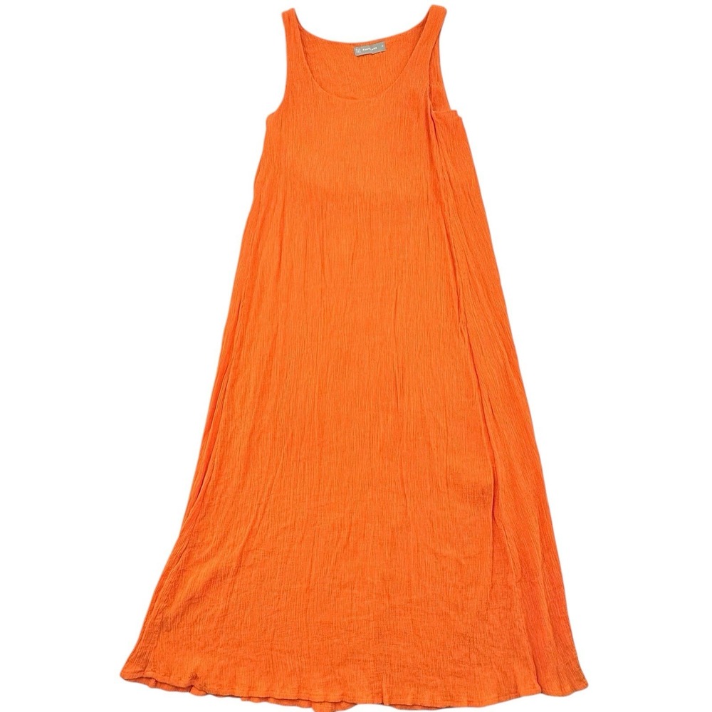 Everlane Orange Midi Dress